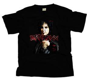 Nikki Sixx Motley Crue Metal New Black T Shirt All Size  