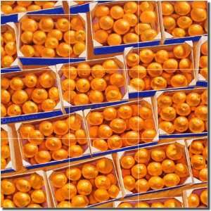 Clementines by Beaman Cole   Artwork On Tile Ceramic Mural 12.75 x 