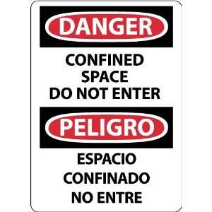  SIGNS CONFINED SPACE DO NOT ENTER