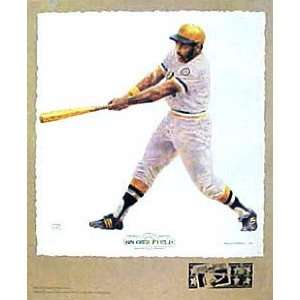 Willie Stargell Pittsburgh Pirates 20 X 24 Lithograph  