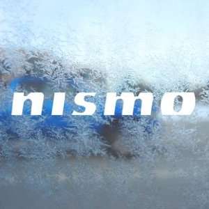  Nismo White Decal NISSAN Skyline Sentra 350z Car White 