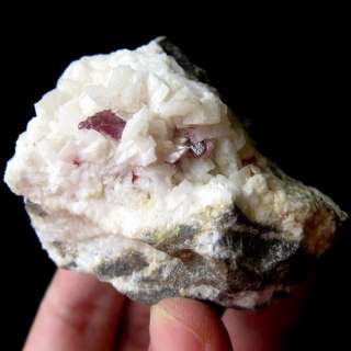 Red Cinnabar Crystal on Dolomite cbgz2ie1366  