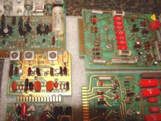   HP IC RESISTOR CAPACITOR CIRCUIT BOARDS WITH GOLD TRACE VERY CLEAN