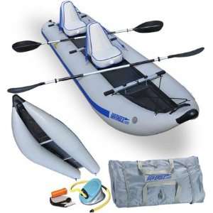  Sea Eagle 435ps Paddleski Inflatable Catamaran Kayak 