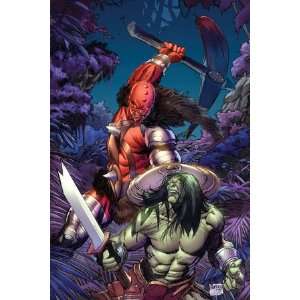  Skaar Son Of Hulk #6 Cover Skaar by Ron Garney, 48x72 