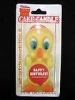 Vintage Wilton Looney Tunes Tweety Bird 3 1/2 Birthday Cake Candle 