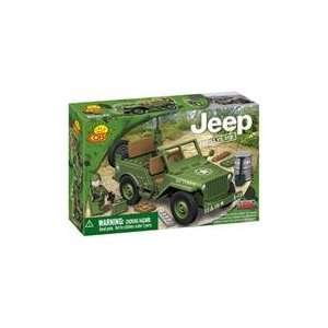  COBI Small Army Jeep Willys Historical Replica Toys 