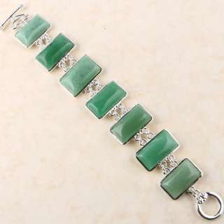 aventurine 925 silver bracelet handmade 8  