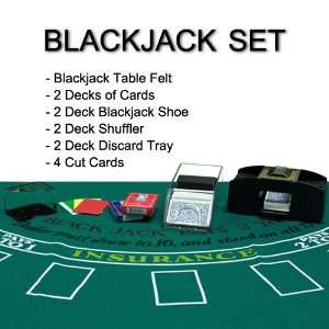   Blackjack Set   Includes Everything You Need to Play Blackjack