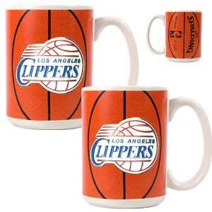   Angeles Clippers 2pc Ceramic Gameball Coffee Mug Set