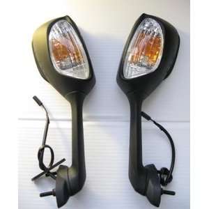   1000 SUZUKI INTEGRATED TURN SINGAL MIRRORS 2009 2010 2011 Automotive