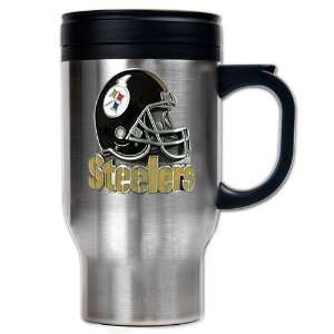  Pittsburgh Steelers 16oz Stainless Steel Travel Mug 