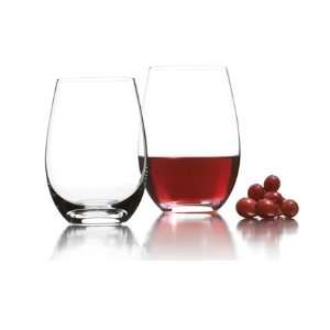 Stemless Red Wine Glasses   Set of 4 By Forum  Kitchen 