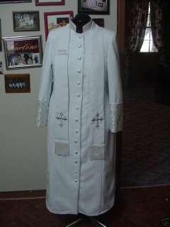 Custom Clergy Robe/Dress, optional stole  
