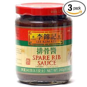 Lee Kum Kee Spare Rib Sauce, 8.5 Ounce Jars (Pack of 3)  
