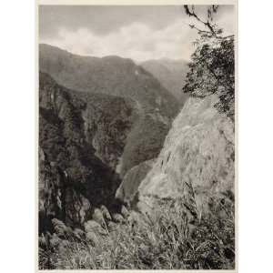  1930 Noko Pass Mountain Landscape Formosa Taiwan NICE 