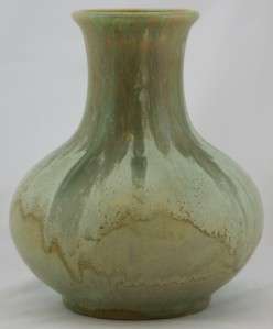 CLIFTON 8 VASE WITH FABULOUS CRYSTAL PATINA GLAZE DATED 1906 MINT 