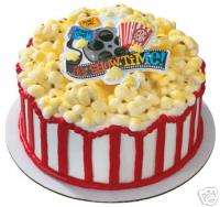 Movie Showtime Night Cake Topper Decoration Party  