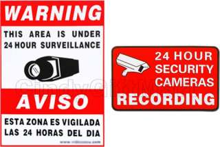   Security Camera Stickers Warning Decal Signs Home CCTV New CLN  