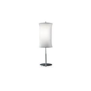   Lightweights Series Silver Cylinder Table Lamp