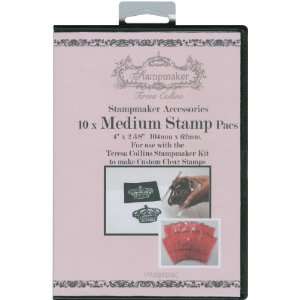  Teresa Collins Stampmaker Stamp Gel Pacs Medium 10/Pk 4X2 