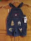 NEW BOYS TODDLERS US POLO JEAN SHORTS OVERALLS 3T CUTE