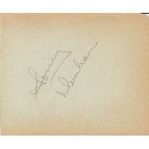  Sonny Dunham Jazz Hand Signed Vintage Album Page   Sports 