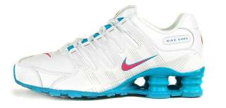 Nike Shox Nz 2.0 (Gs) Sz 4 Youth Running Shoes White/Silver 