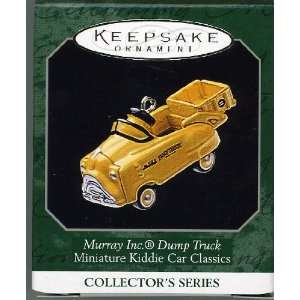  Hallmark Keepsake Ornament   Murray Inc. Dump Truck 