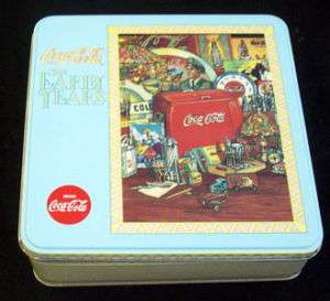 Coca Cola The Early Years Vintage Tin  