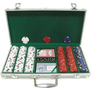    300s 300 Pro Clay Casino Chips with Aluminum Case
