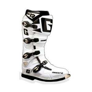  Gaerne SG 12 Motocross Boots , Color White, Size 9 2160 
