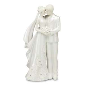 True Love Couple Figurine Wedding Cake Topper 7.5 inch  