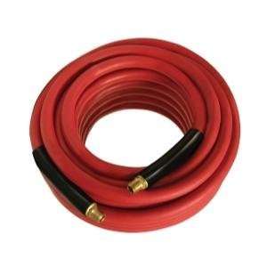   MTN91003998) 3/8 x 25 300 lb. Red Rubber Air Hose 1/4 MxM Coupled