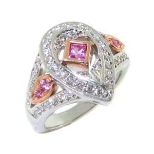 Mastini Rosy Drop of Love Ring, 6.5 Mastini Fine Jewelry 
