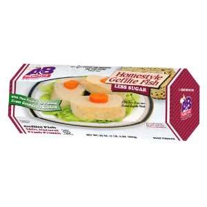 Old Fashined Frozen Less Sugar A&B Famous Gefilte Fish Kosher for 