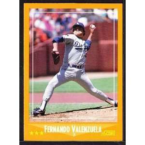   Angeles Dodgers Baseball Team Set . . .Featuring Fernando Valenzuela