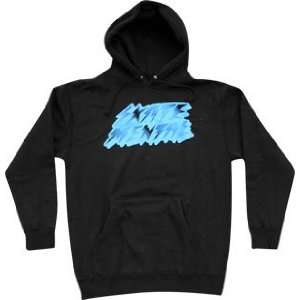  Skate Mental Bolts Shine Hooded Sweatshirt [Large] Black 