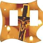 pickguard for gibson sg standard guitar candle crucifix returns 