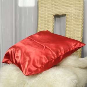  Throw Pillow Case Cushion Cover Pillow Slip   Red