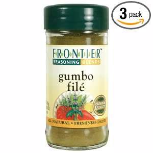 Frontier Gumbo File, 1.44 Ounce Bottles (Pack of 3)  