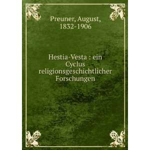  Hestia Vesta  ein Cyclus religionsgeschichtlicher 