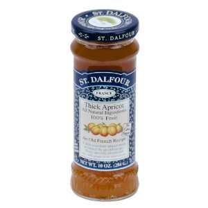 St Dalfour Thick Apricot 100% Fruit, 10 Ounces  Grocery 