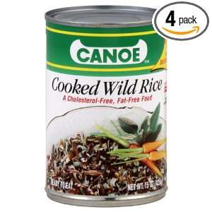   Wild Rice, 15 Ounce (Pack of 4)  Grocery & Gourmet Food