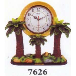 Palm Trees Mantle Clock DK 7626
