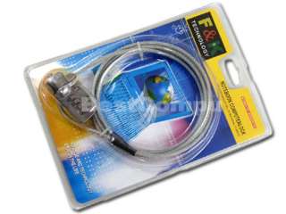 NEW Notebook/LAPTOP SECURITY CABLE CHAIN LOCK w/#  