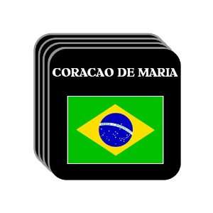  Brazil   CORACAO DE MARIA Set of 4 Mini Mousepad 