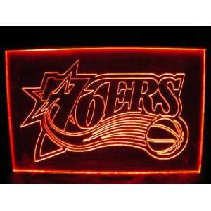  NBA Philadelphia 76ers Team Logo Neon Light Sign Sports 