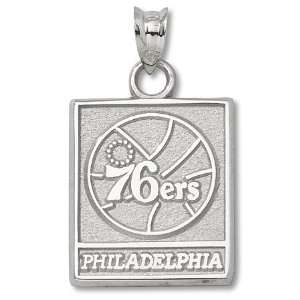   Silver Philadelphia 76Ers New Logo Pendant GEMaffair Jewelry