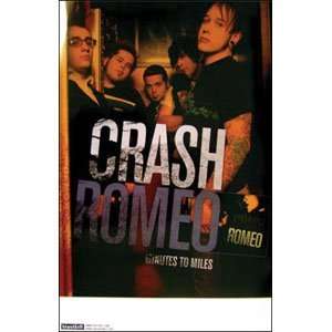  Crash Romeo   Posters   Limited Concert Promo